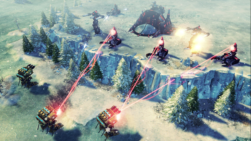 Illustration for article titled Six Snowy Scenes From Command & Conquer 4